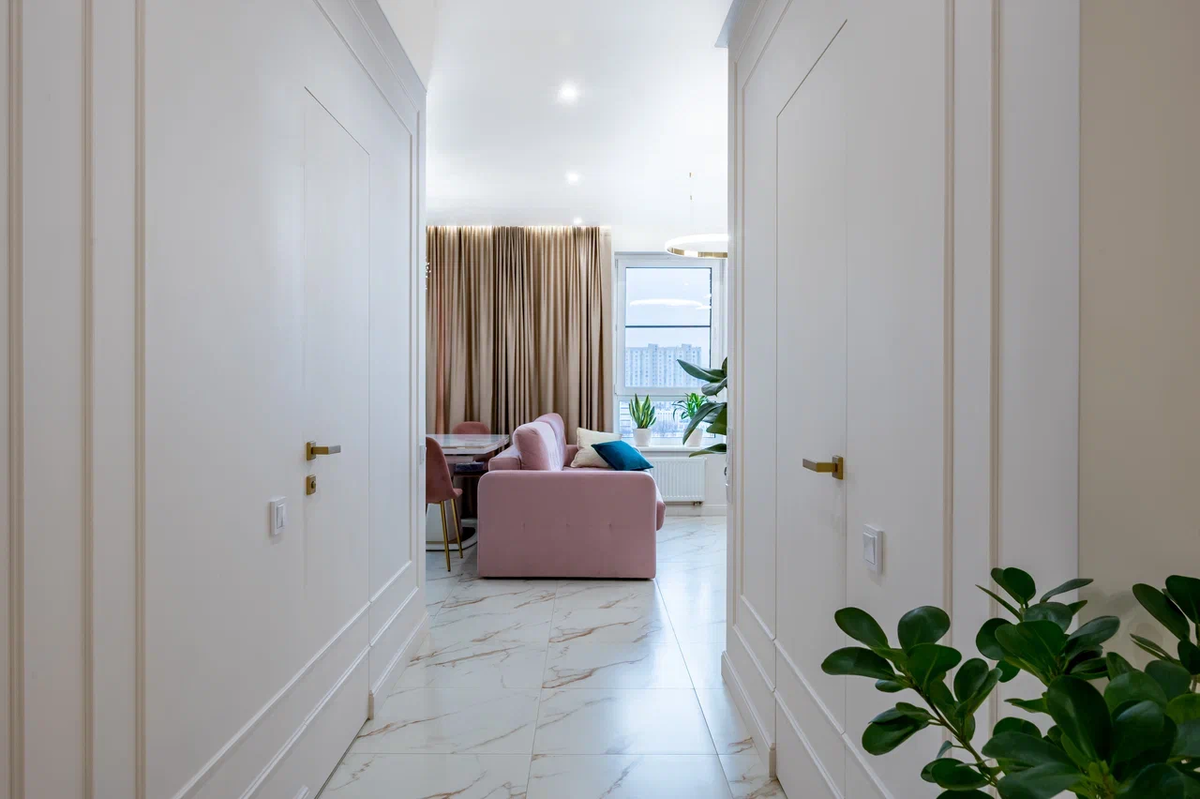 Ремонт 3-комнатной квартиры, 93 м². Проект Domeo