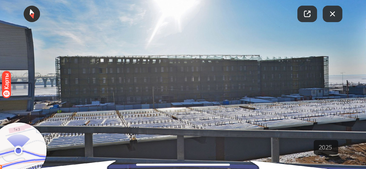 Новая поликлиника на намыве