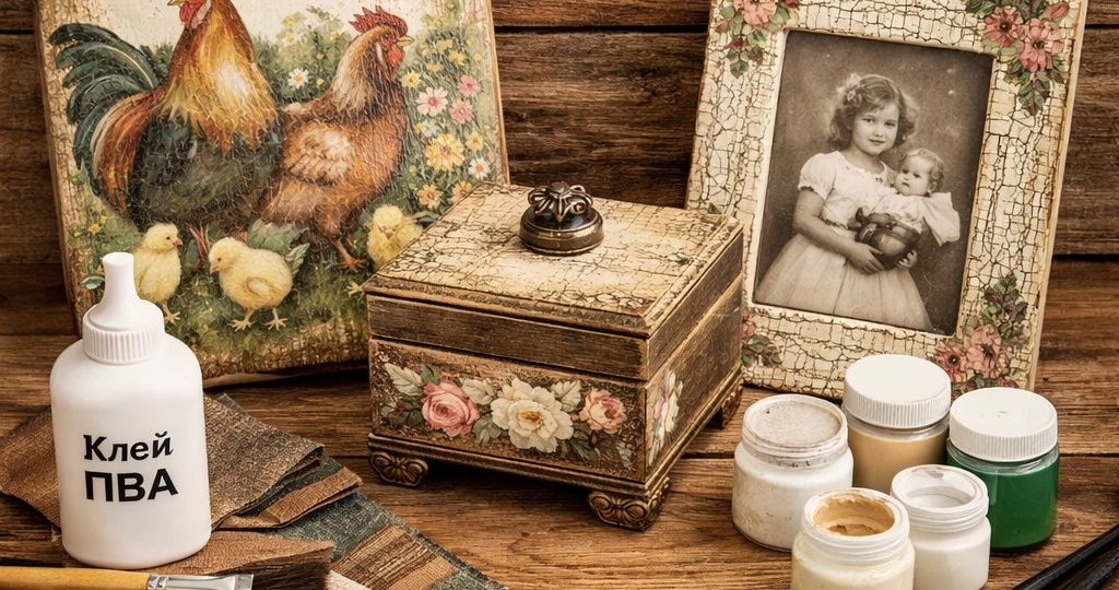 Материалы для декупажа: с чего начать, где купить недорого и как собрать базовый набор для первых работ