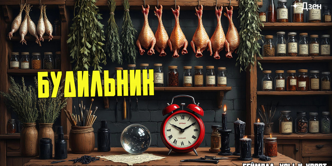 Километры символов. Будильник.