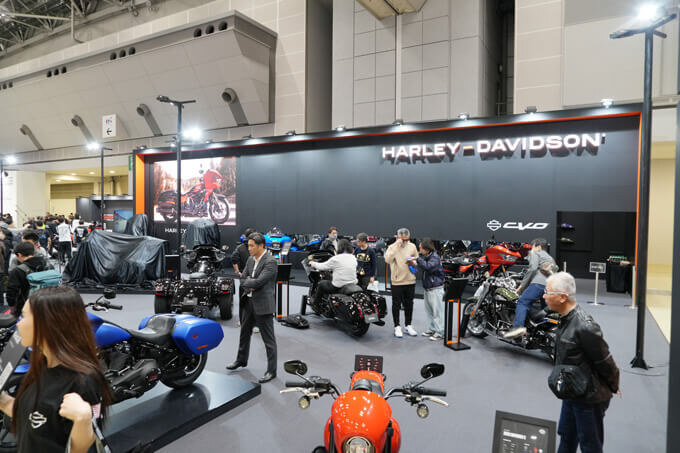 Стенд Harley-Davidson! На Токийской мотоциклетной выставке 2026 года!!