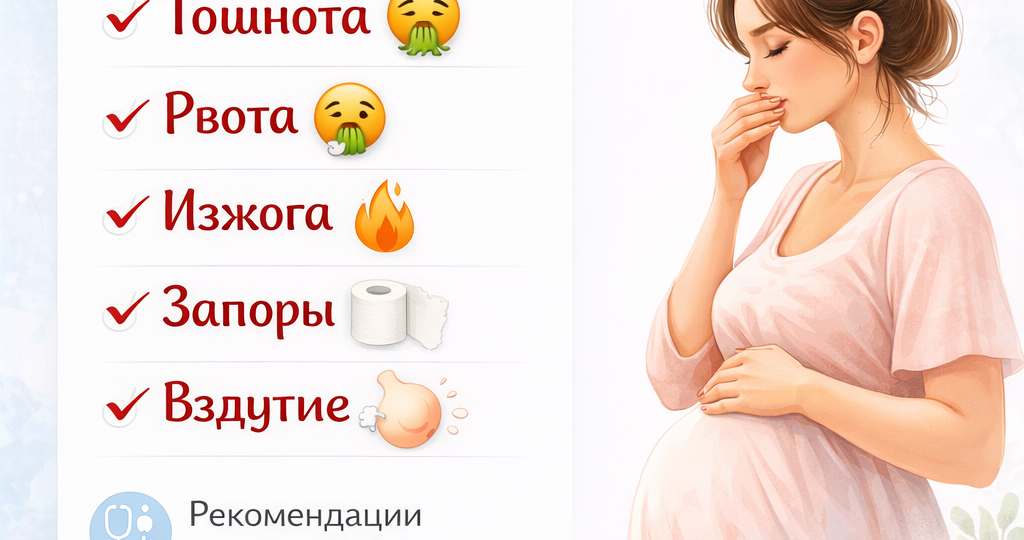 Симптомы беременности и как с ними справиться