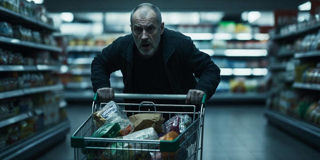 Тележку с продуктами на 52 тысячи рублей вор прокатил мимо кассы в магазине Белгорода