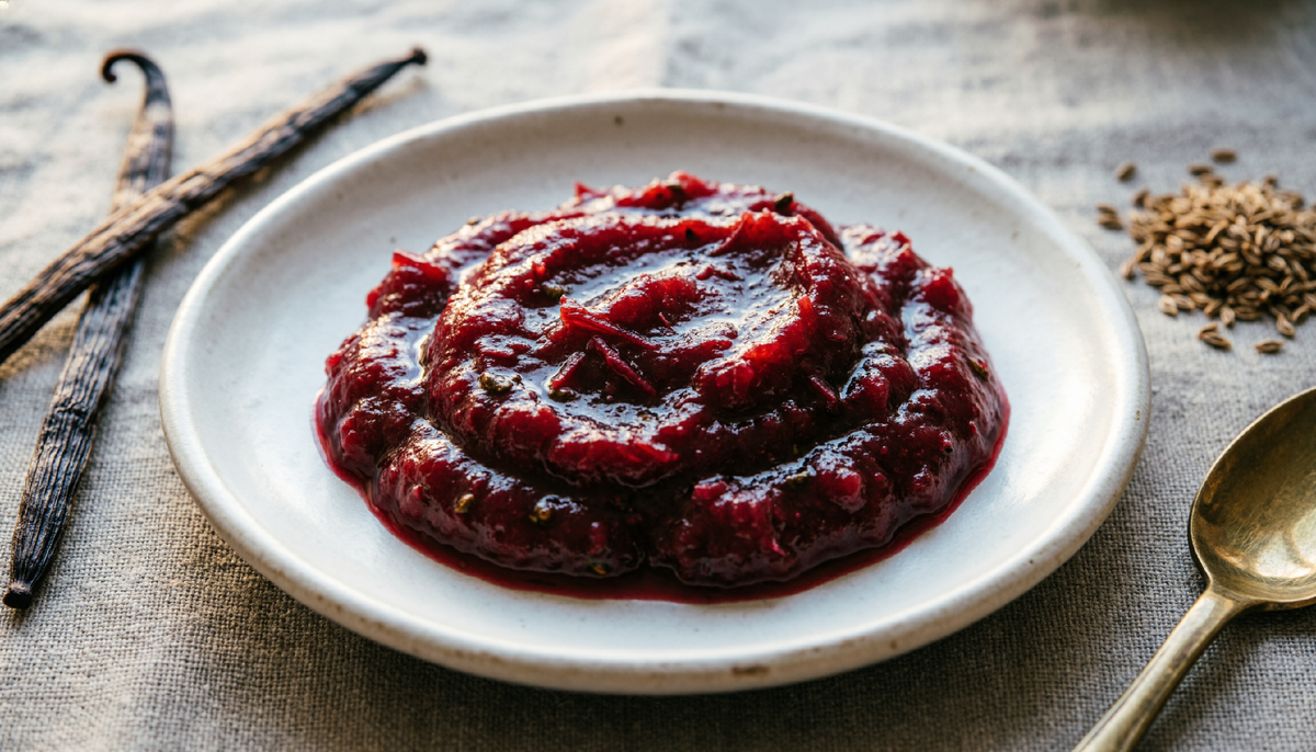 Джем из ревеня с ванилью