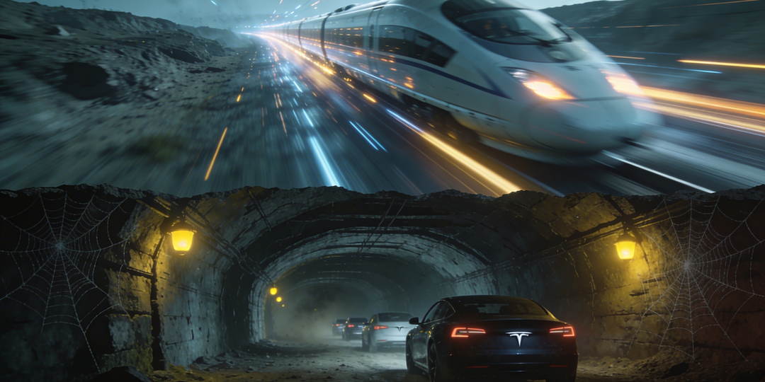 Маск хочет заменить скоростной поезд своим тоннелем для Tesla