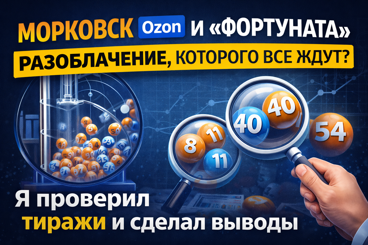 Почему вокруг «Фортунаты» столько недоверия? Я разобрал архив тиражей, посмотрел, как Ozon связывает розыгрыши с Randomus, изучил пользовательские сомнения и собрал выводы: что подтвердилось, что нет и где на самом деле слабое место.