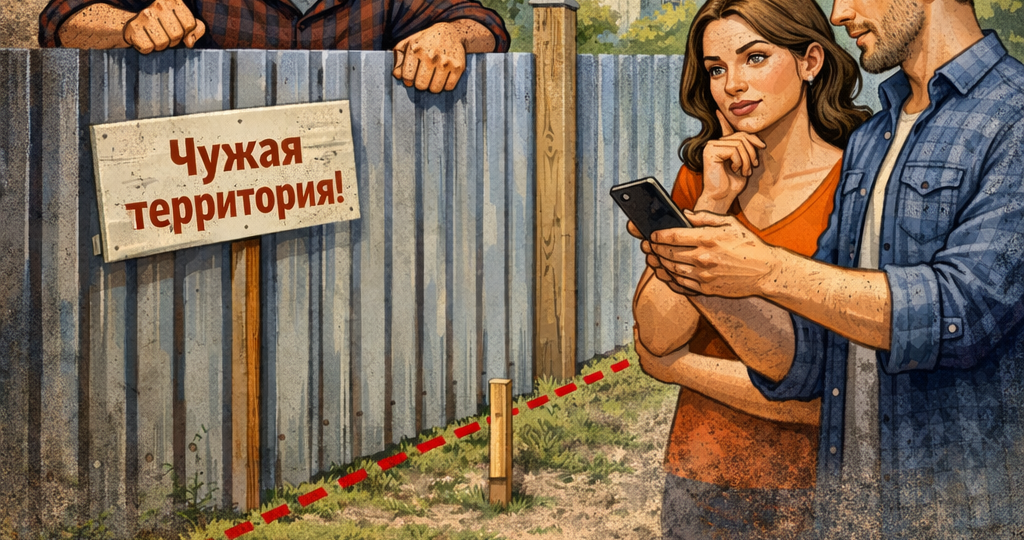 Что делать если забор соседа оказался у вас на участке