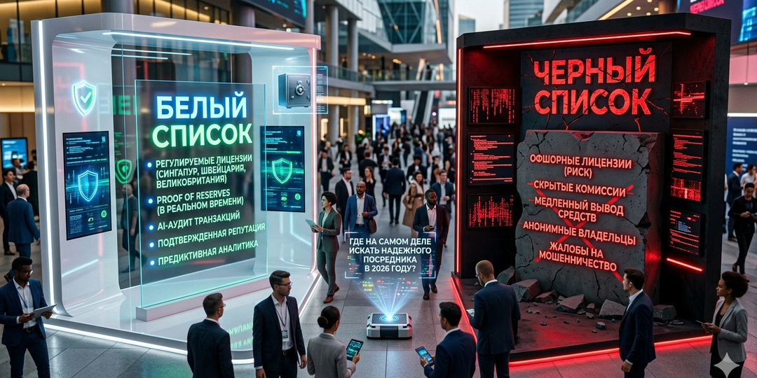 Белый список против черного: Где на самом деле стоит искать надежного посредника в 2026 году.