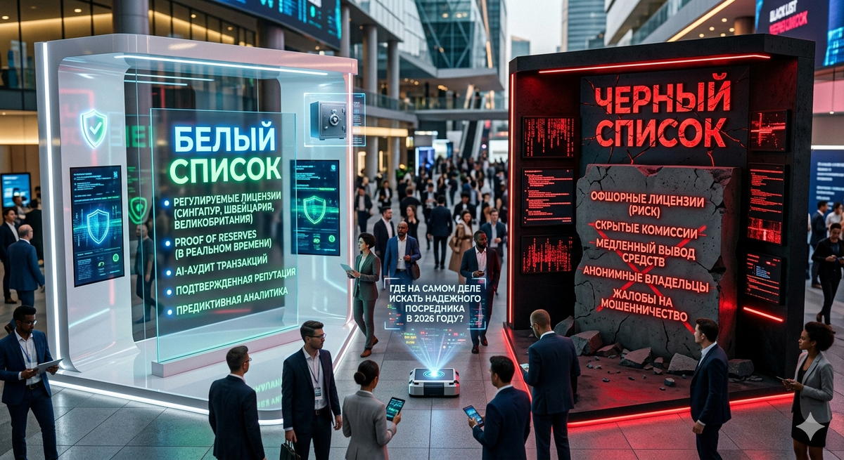 Белый список против черного: Где на самом деле стоит искать надежного посредника в 2026 году. 