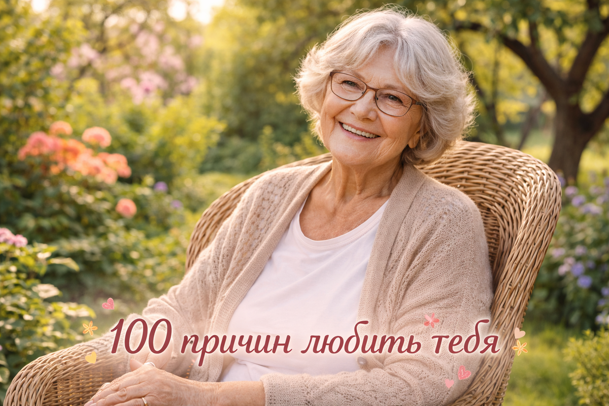 Новая идея интервью на день рождения – 100 лет/причин любить тебя.