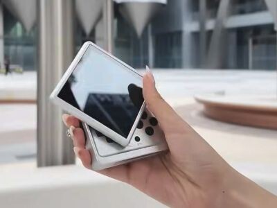    Anbernic официально показала квадратную «портативку»-слайдер RG Rotate