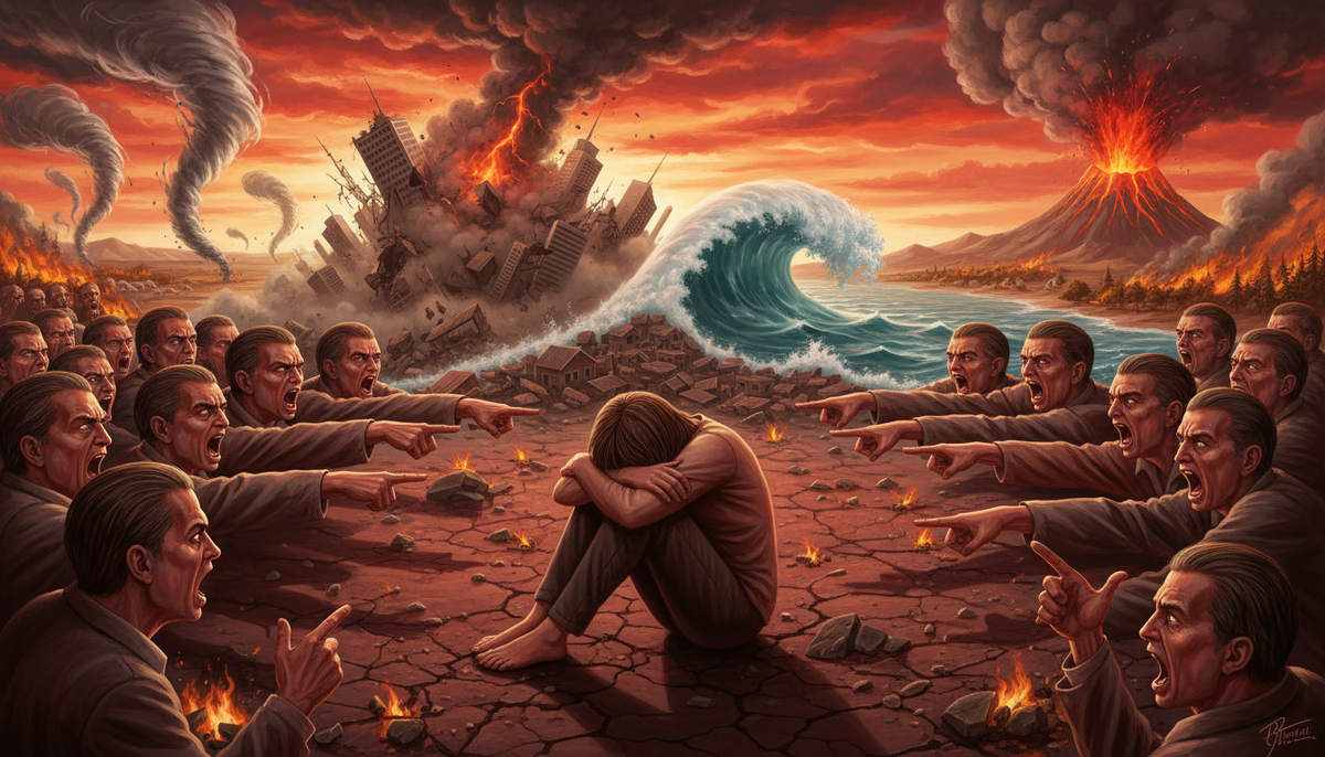 Сильный стресс — это большое давление (Nano Banana)