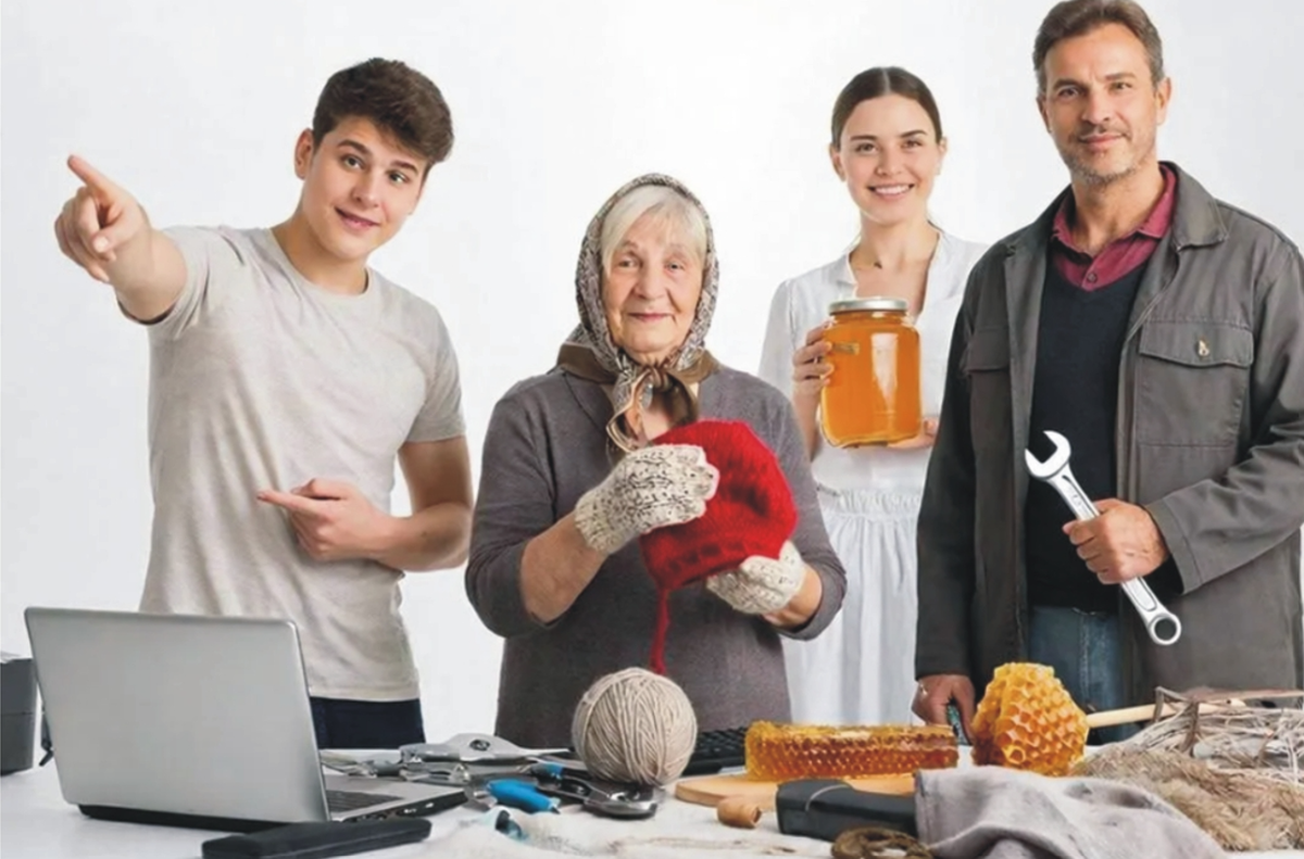 Многие знакомые уже предлагают свои услуги и товары