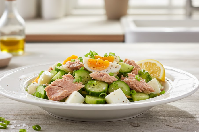 Ленивый салат для похудения: нарезал, смешал и готово — 3 варианта