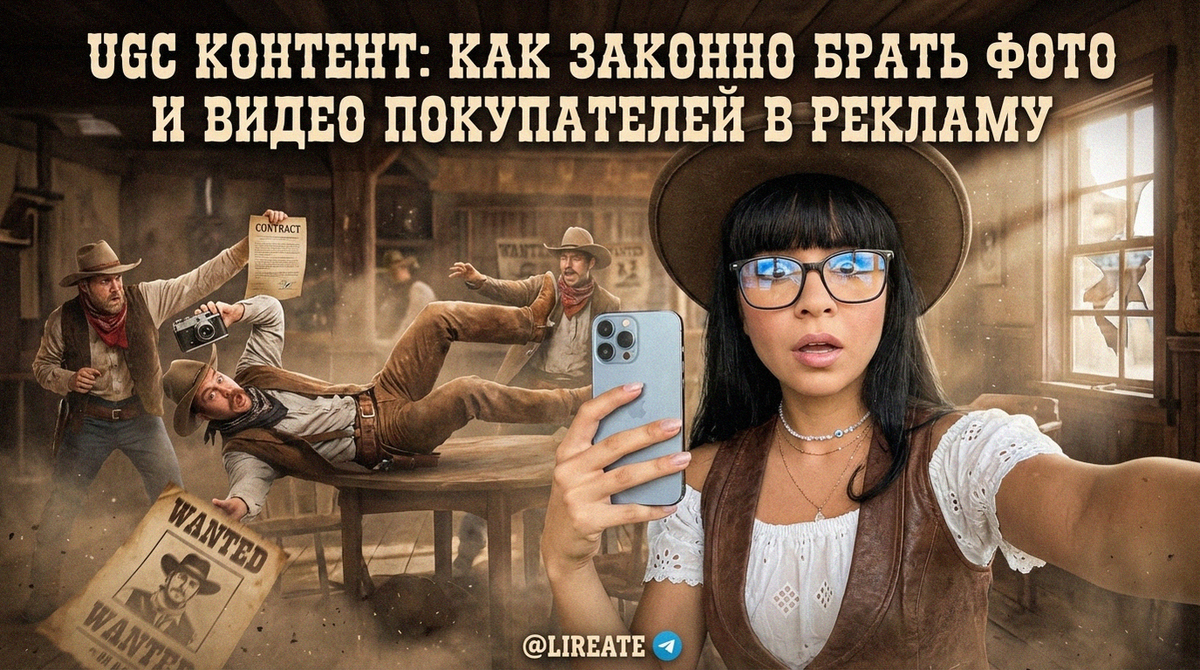    UGC контент: законное использование фото и видео покупателей в рекламе Лирейт