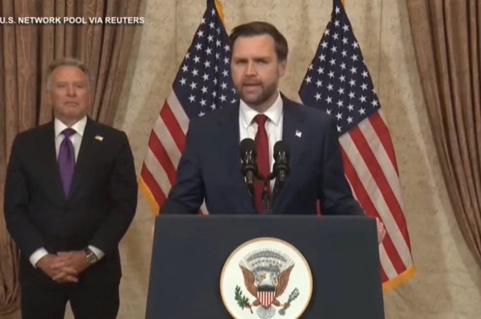 Джей Ди Вэнс покинул переговоры с иранской делегацией в Исламабаде, что фактически означало их провалСтоп-кадр видео