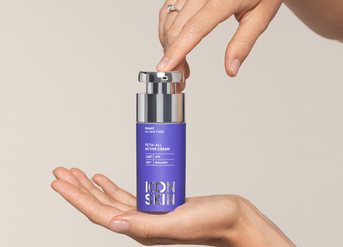 ICON SKIN Крем-актив Retin-All с современным ретиноидом HPR и бакучиолом