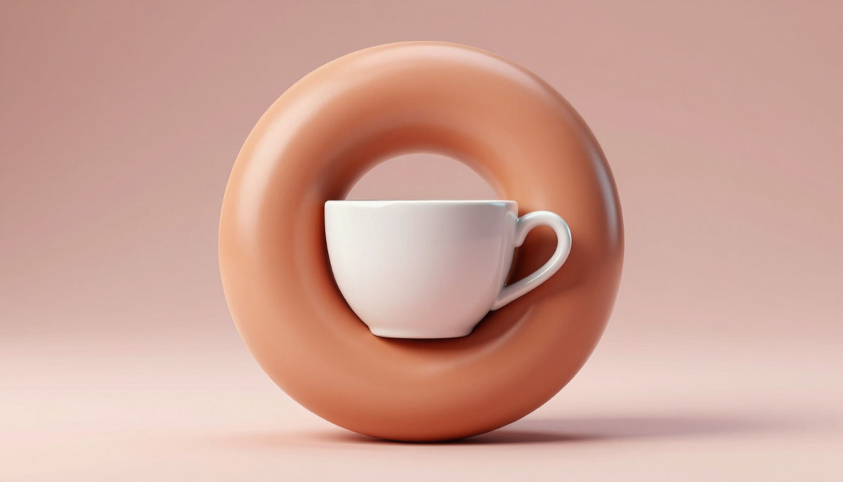 Для тополога кружка и бублик неразличимы – у каждого одна сквозная дырка. А у сферы дырок нет, и любую петлю на ней можно стянуть.