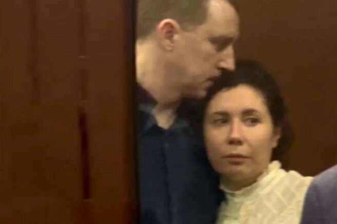    Алексей и Янина Копайгородские. Скриншот видео: пресс-служба судов общей юрисдикции Москвы