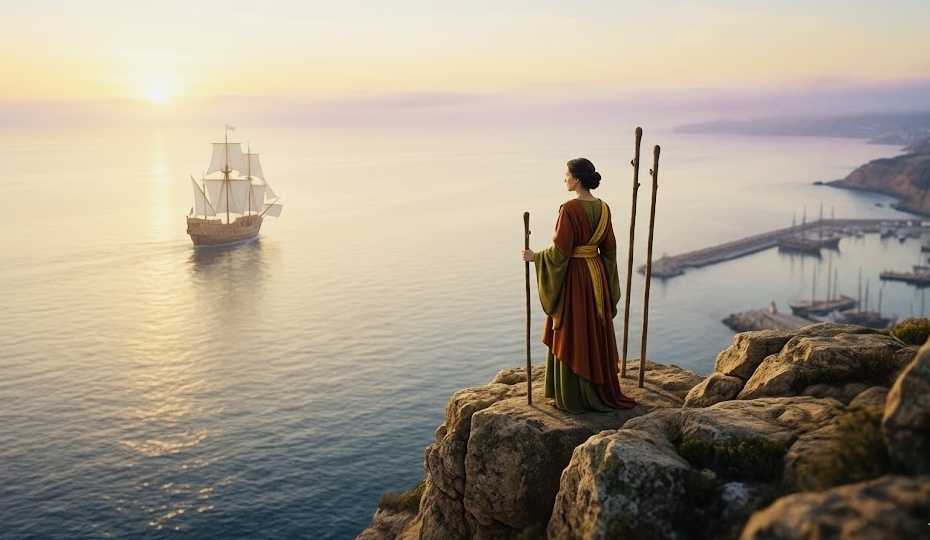 3 жезлов в Таро: Искусство предвидения и магия расширения горизонтов.