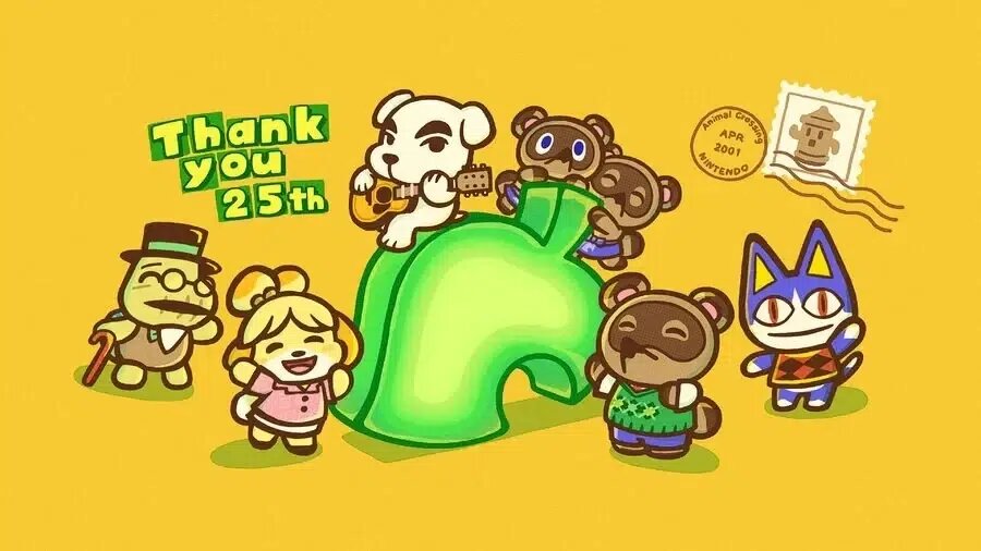    Animal Crossing: New Horizons получила предмет к 25-летию серии