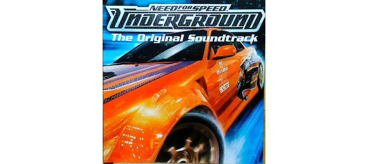 Обложка саунтрека к Need For Speed Undergraund. Источник: www.discogs.com