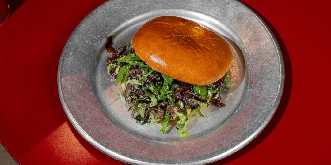 Бургер… без ничего (и это не шутка)