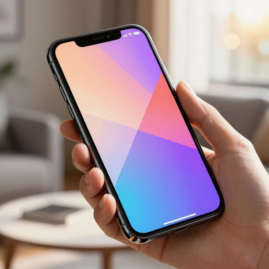 Телефон. Иллюстрация сгенерирована нейросетью