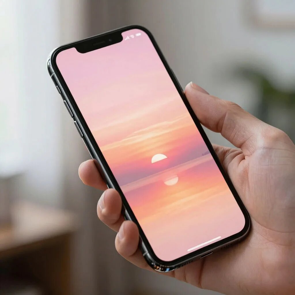 Телефон. Иллюстрация сгенерирована нейросетью