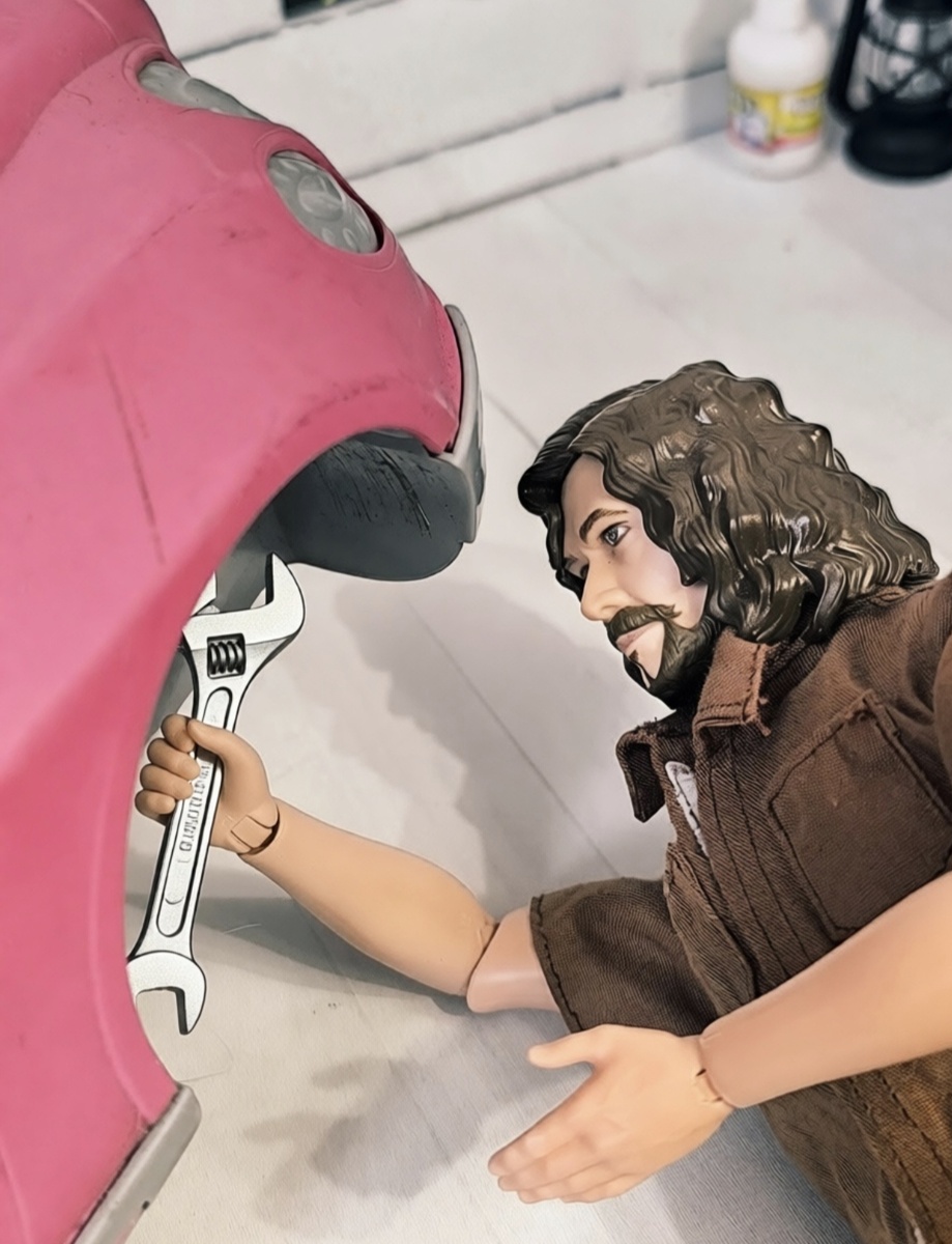 Машинку одолжила доча 😆