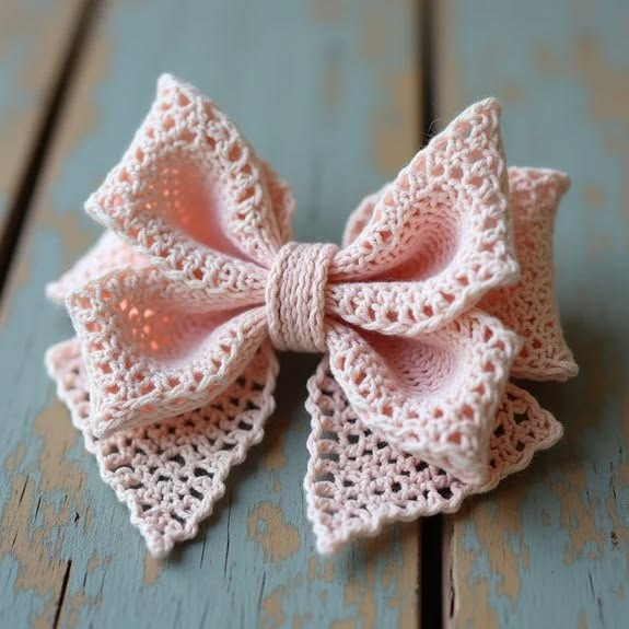 бантик крючком