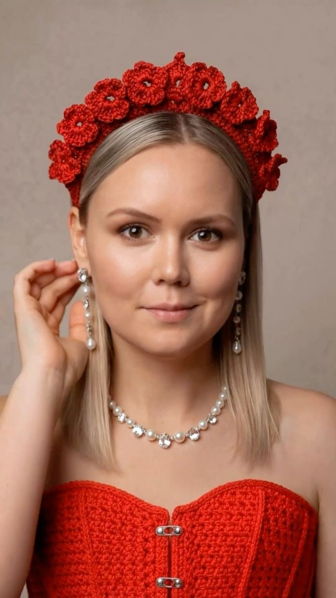 ободок на голову крючком