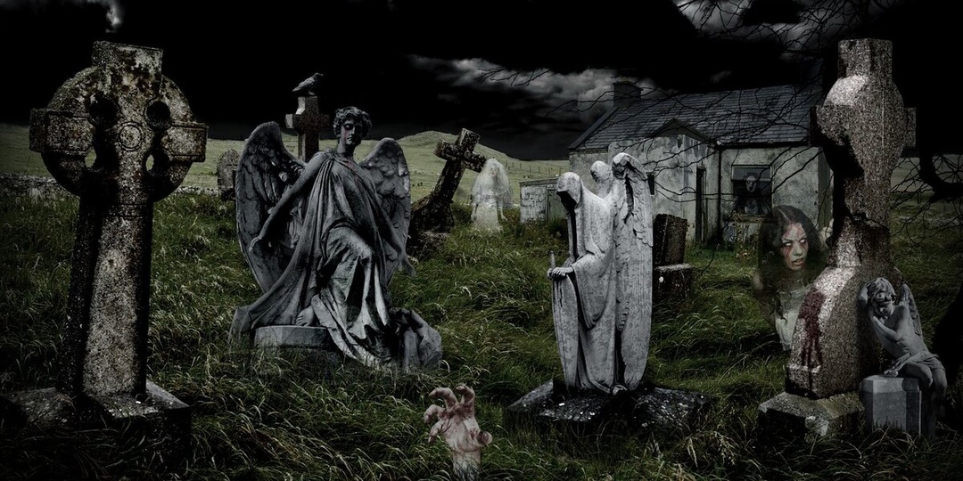 Зомби из могилы!