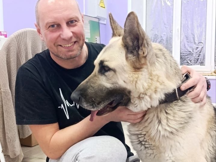 Наконец-то настоящая собака