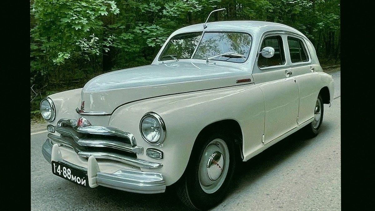 ГАЗ М-20 «Победа» - первый советский автомобиль без иностранной лицензии