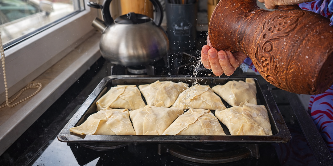 Олот самса — хрустящее сокровище узбекской кухни с сочной начинкой