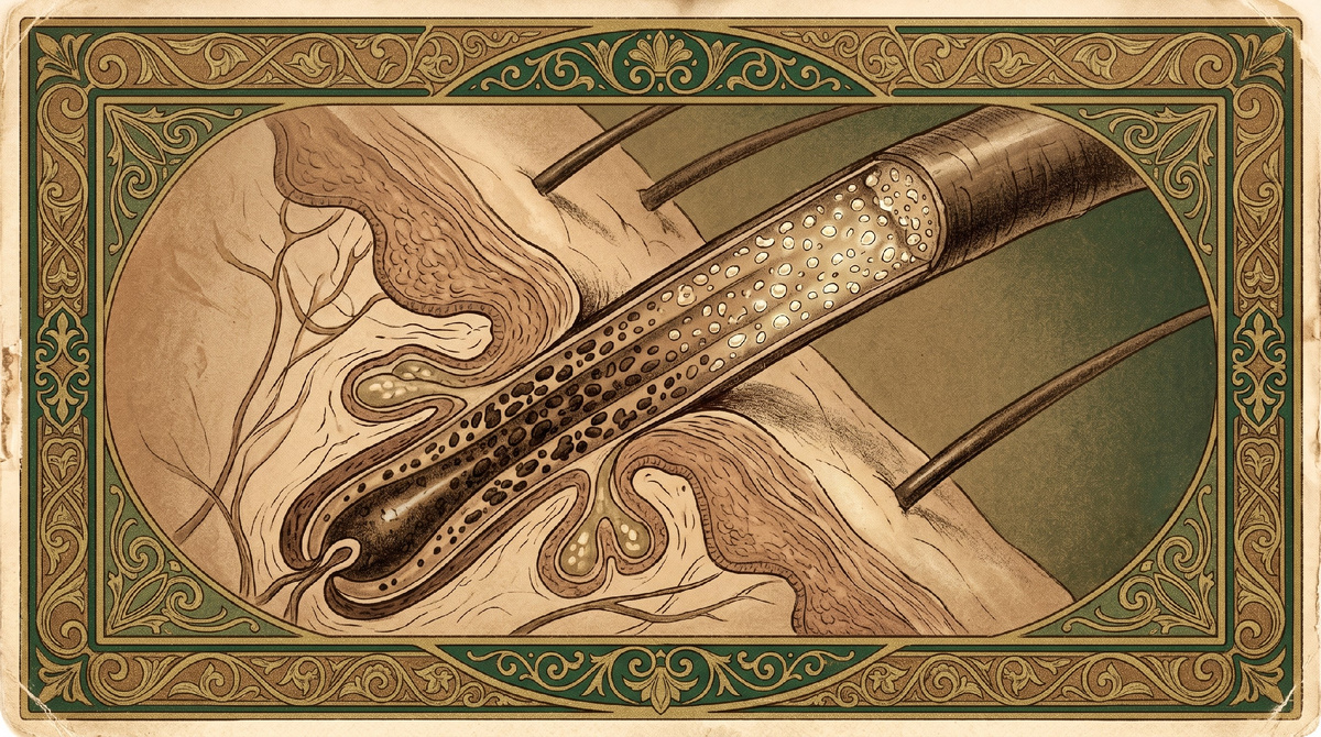 Микромир волоса: как отсутствие пигмента создает эффект благородного серебра