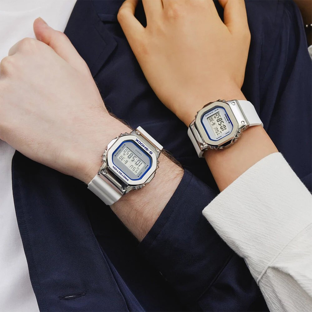 Эти часы и мужские G-Shock GM‑5600LC‑7E образуют красивую пару