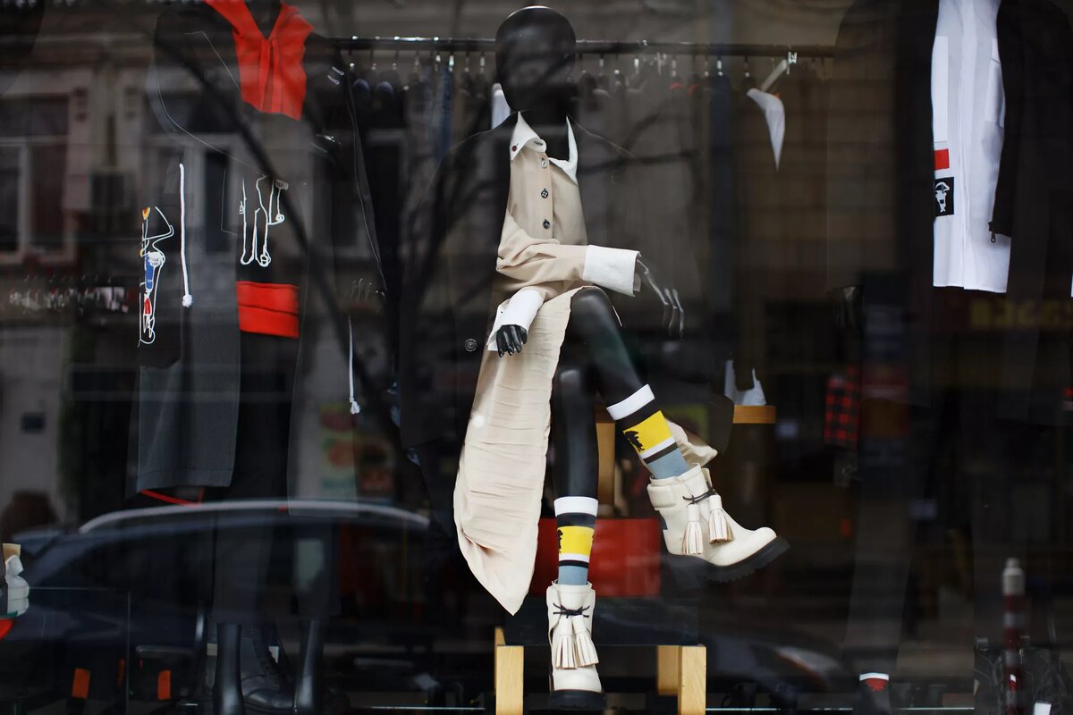 Магазин одежды дома моды Avtandil © Sputnik / Alexander Imedashvili