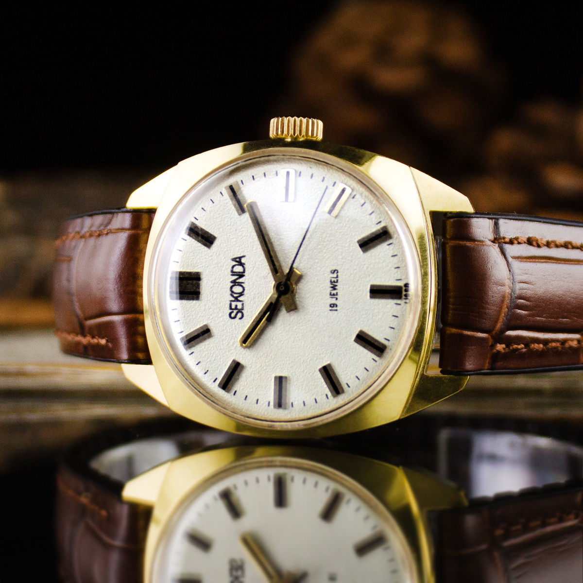 Часы «Sekonda 19 jewels» 1977 год