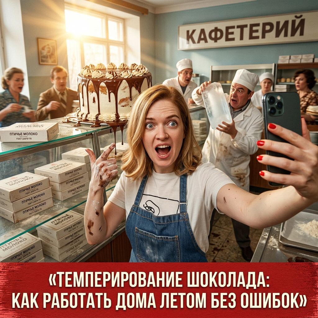    Секреты идеального темперирования шоколада на домашней кухне летом admin