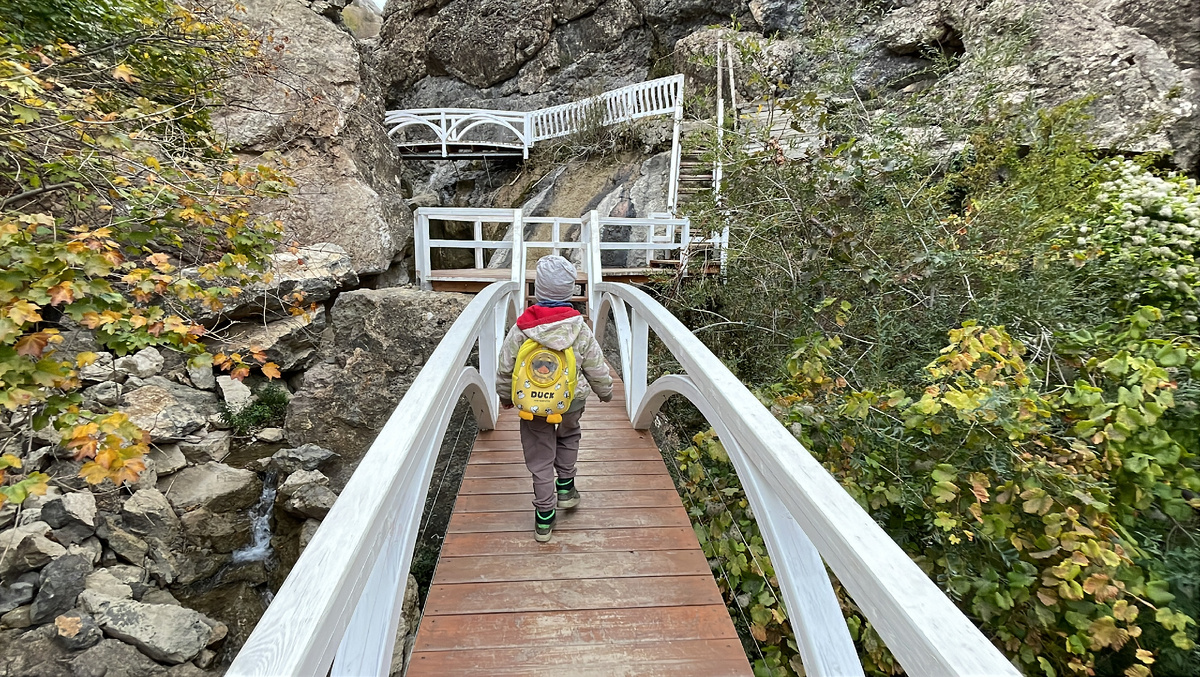 Мостики и дорожки на маршруте