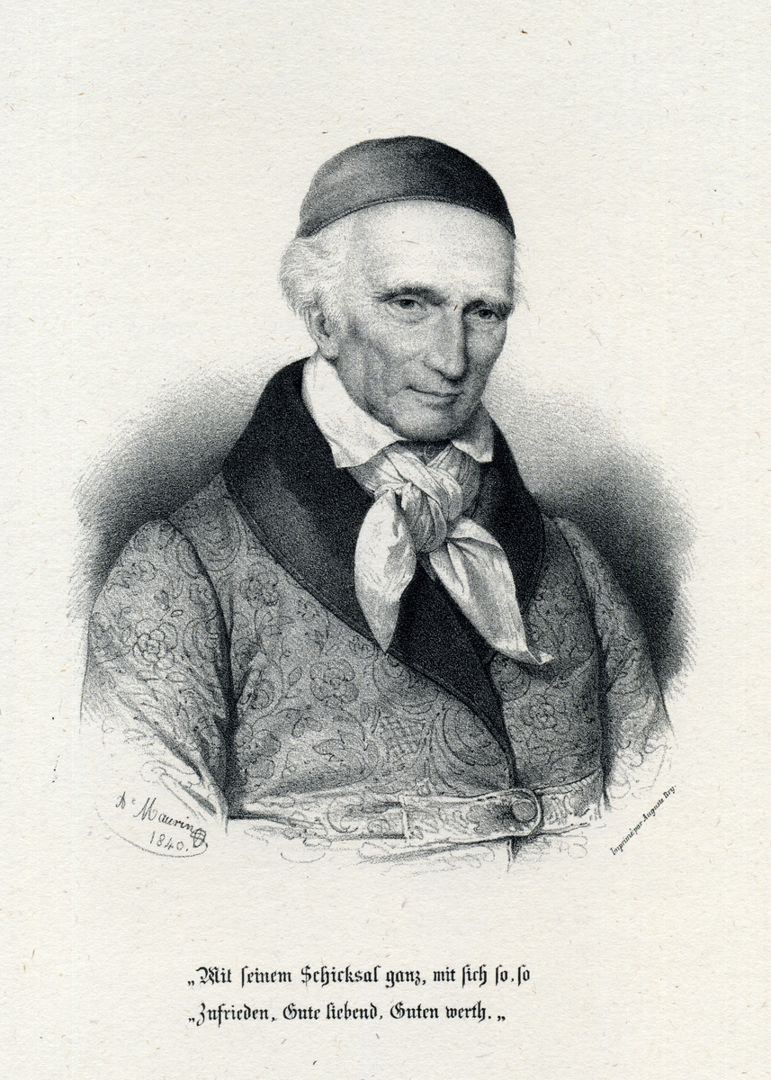 Морен, Антуан. Портрет Л. Г. Николаи. 1840. Бумага; литография