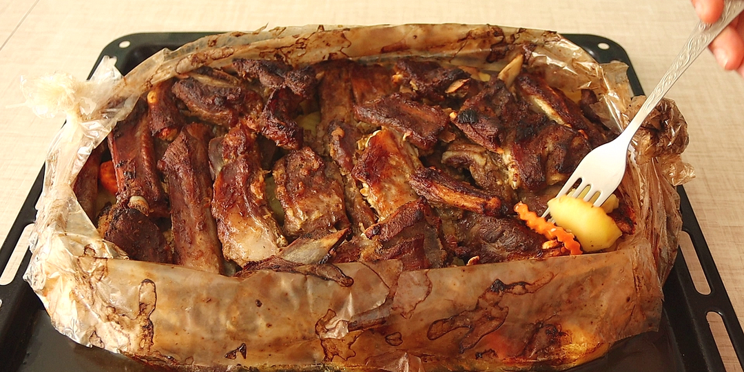 Простой и вкусный ужин! Все сложил и забыл