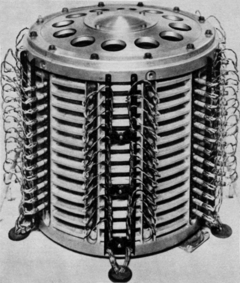 Магнитный барабан польского компьютера ZAM-41