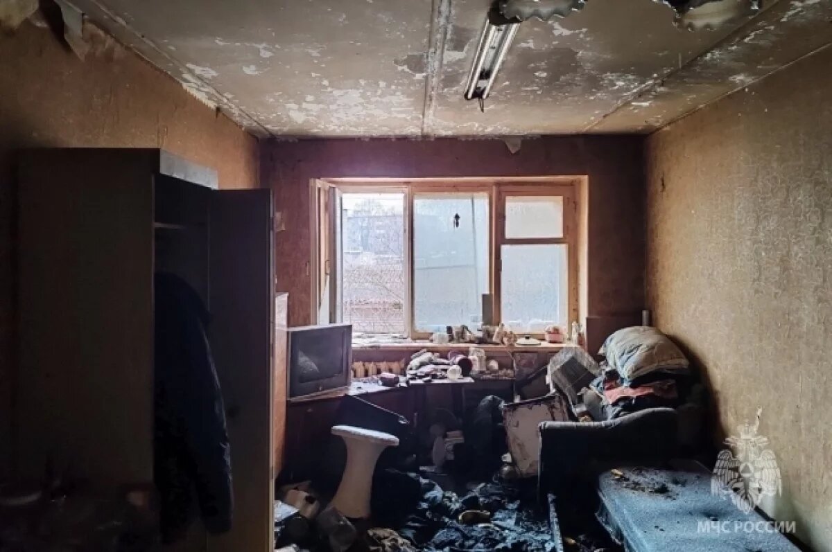    Пожилой нижегородец погиб во время пожара в пятиэтажке в Заволжье