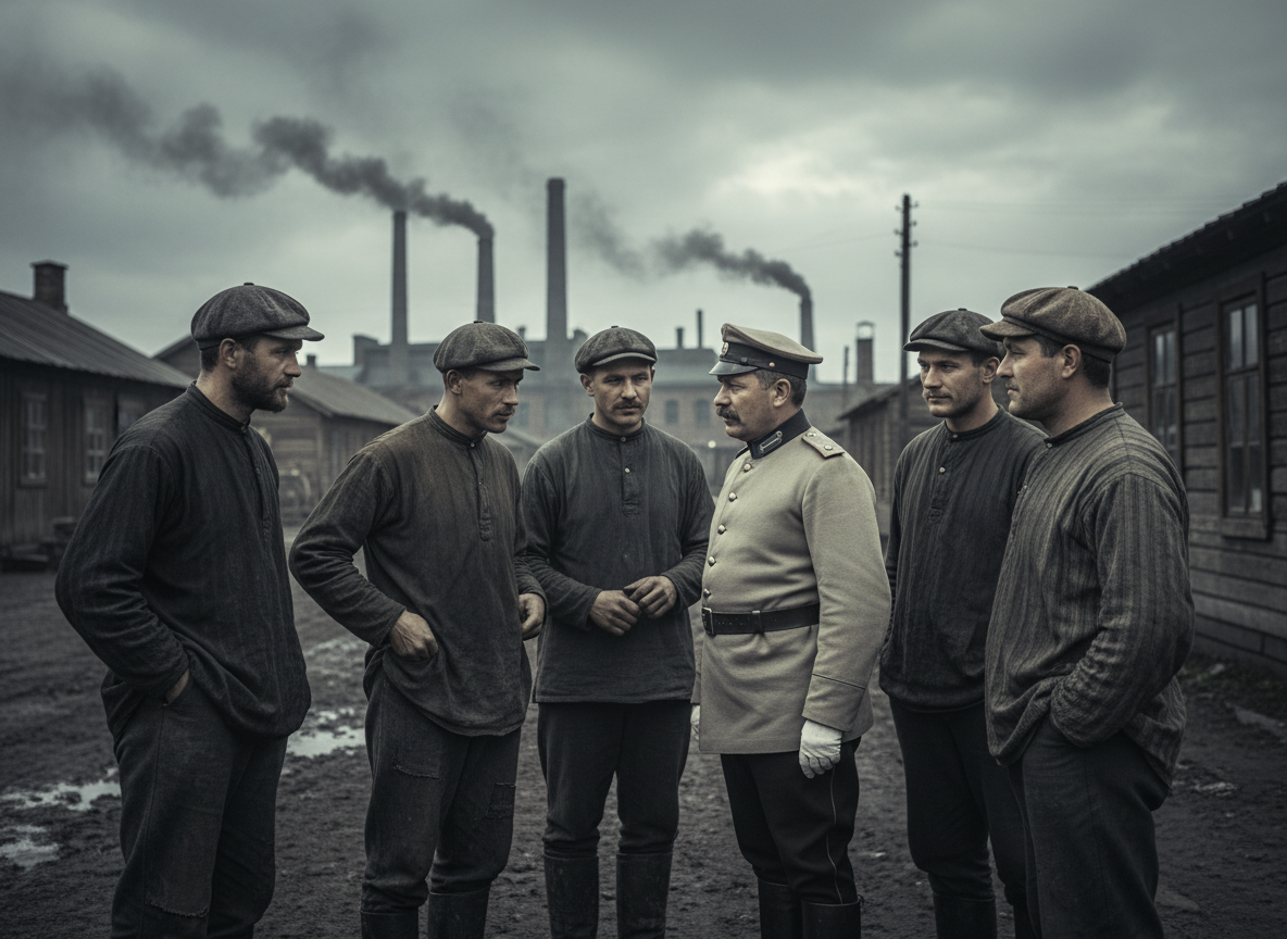 Москва, 1901 год. Начальник охранного отделения Сергей Зубатов предлагает рабочим не бомбы, а профсоюзы. Кассы взаимопомощи. Библиотеки. Право жаловаться на фабрикантов. Он хочет перехватить у революционеров их главный козырь — поддержку рабочих.