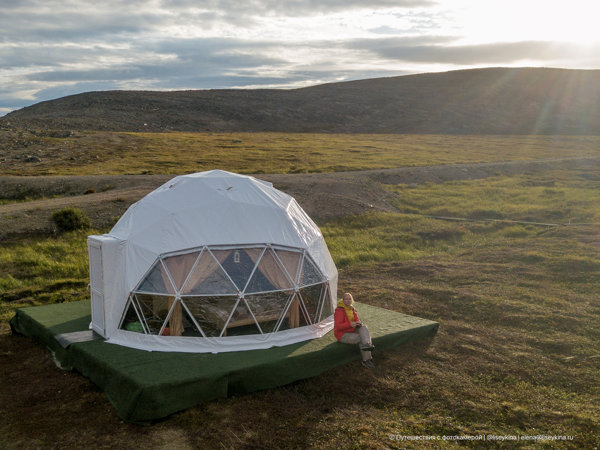 Даже на Чукотке есть глемпинг