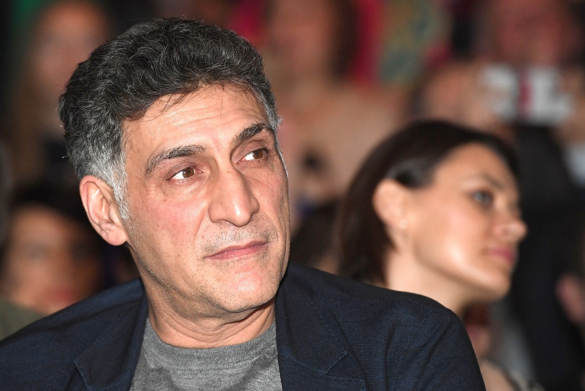    2018 Режиссер Тигран Кеосаян на "Пионерских чтениях" в театре "Современник". / Нина Зотина/ РИА Новости