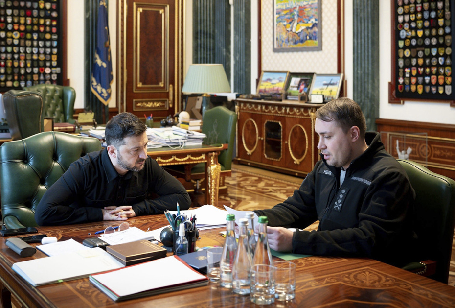    Budanov Zelensky/Global Look Press